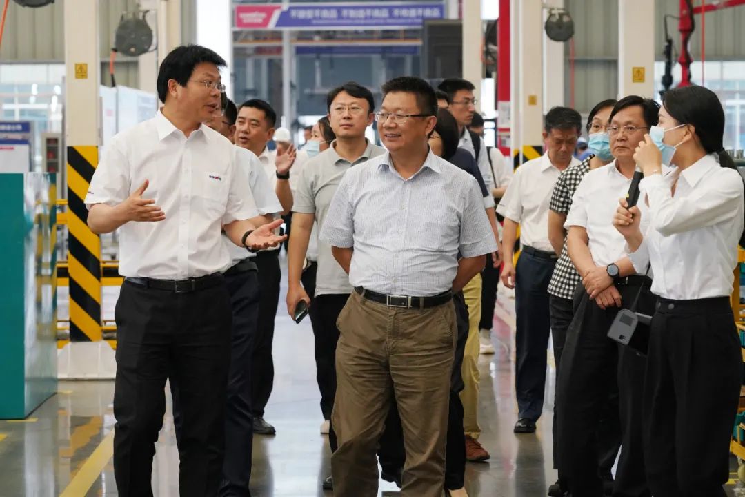 应急管理部科技和信息化司调研山河智能