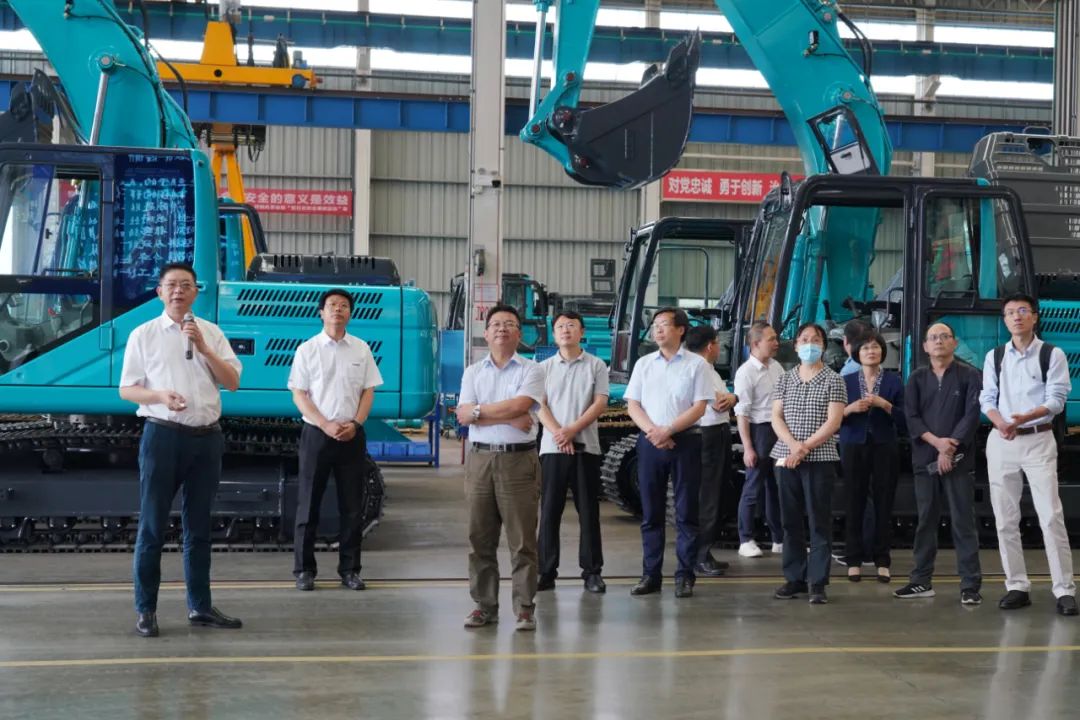 应急管理部科技和信息化司调研山河智能