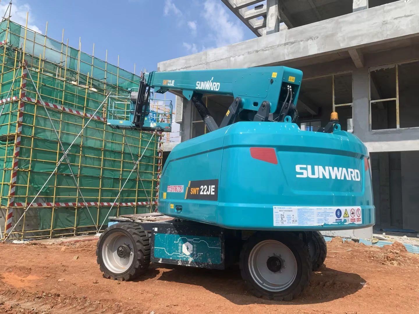 实力上新！山河智能电动直臂高空作业平台进军华中市场