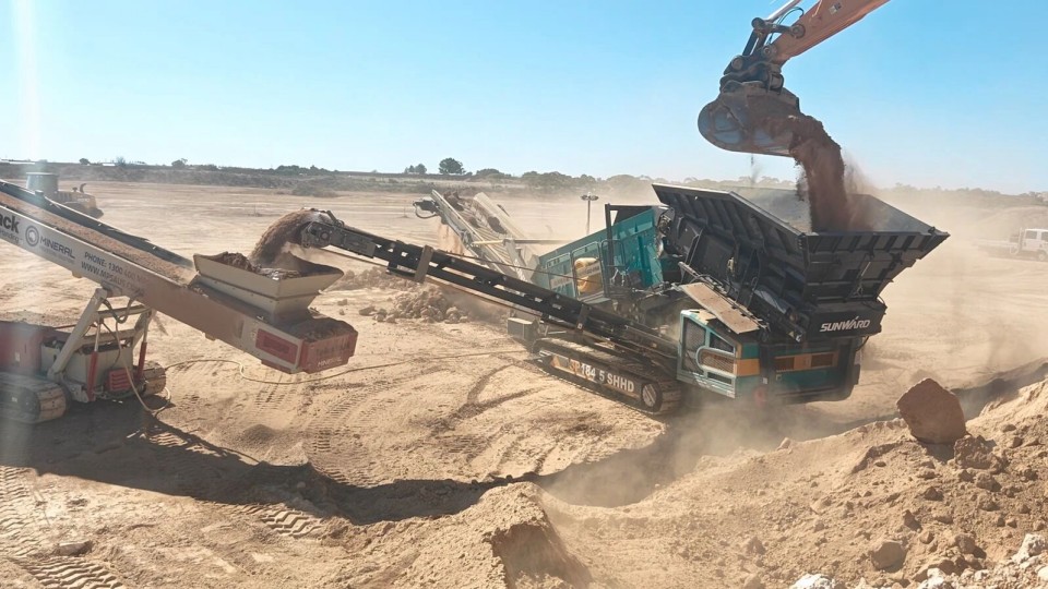 高效环保深受认可！山河智能破碎筛分设备首进澳洲市场